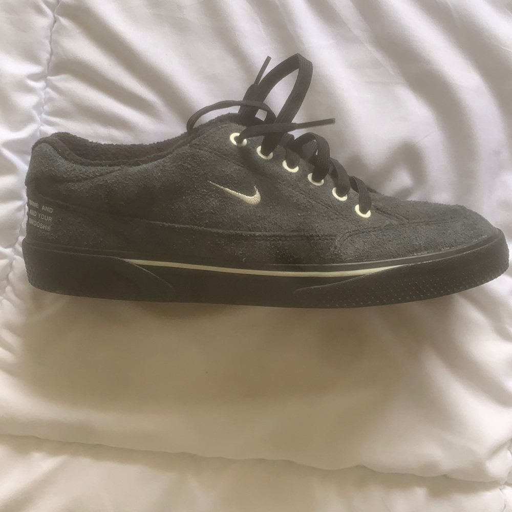 Gray Nike Trademark shoes